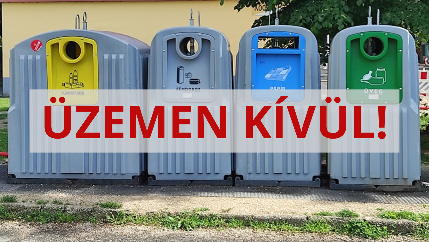 Szelektív sziget üzemen kívül